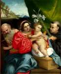 Lorenzo Lotto - The Virgin and Child with Saints